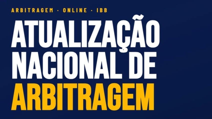 CBB e IBB lançam a Atualização Nacional de Arbitragem 2026/2027 e iniciam o Registro Oficial de Árbitros do basquete brasileiro