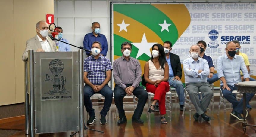 Basquete beneficiado: Em Aracaju (SE), presidente do COB participa de lançamento do Programa Seleções