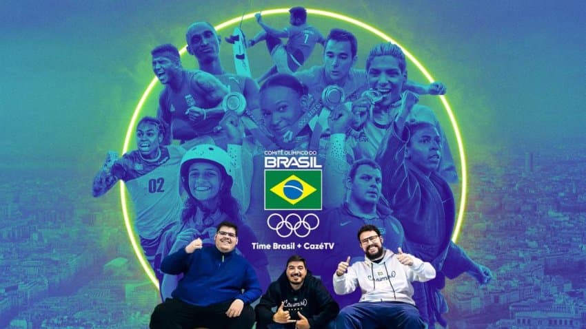 CazéTV será o novo padrinho do Time Brasil