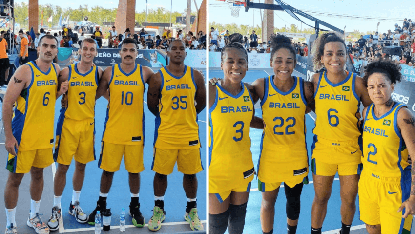 Seleções Brasileiras 3x3 são convocadas para a AmeriCup em Miami
