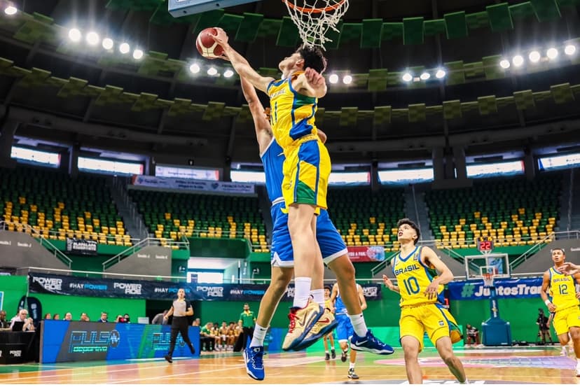 Brasil derruba a República Dominicana e vence a segunda na Copa América sub-16 masculina