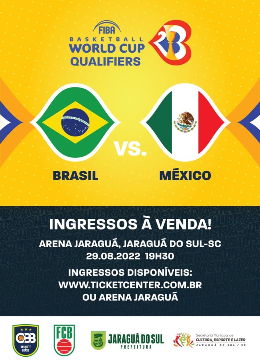 Eliminatórias - Brasil x México- Ingressos à venda em Jaraguá do Sul