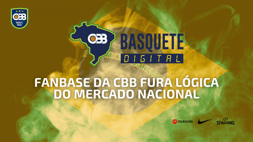 Basquete Digital da CBB fura a lógica do mercado nacional com 74% dos usuários completando pesquisa