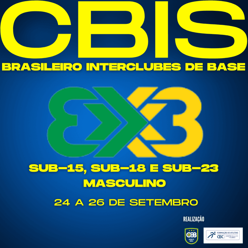 CBI invade o basquete 3x3 com torneio no Praia Clube no sub-15, sub-18 e sub-23 masculino