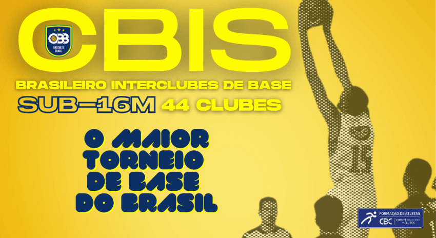 Maior torneio de base do país: Brasileiro Interclubes chega à Campina Grande com a Classificatória A do sub-16 masculino