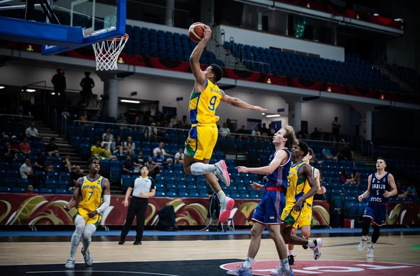 Brasil tem bola do jogo, mas Sérvia vence duelo pela Copa do Mundo Sub-19 masculina