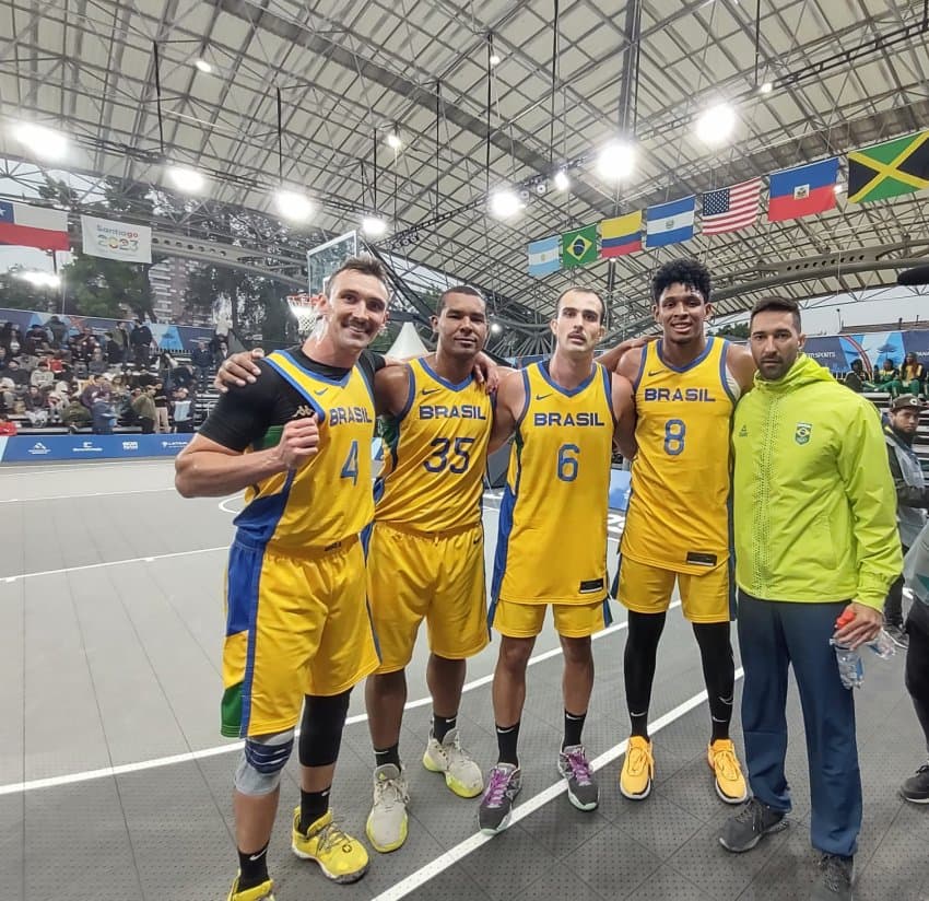 Seleções Brasileiras 3x3 estreiam com vitória nos Jogos Pan-Americanos de Santiago