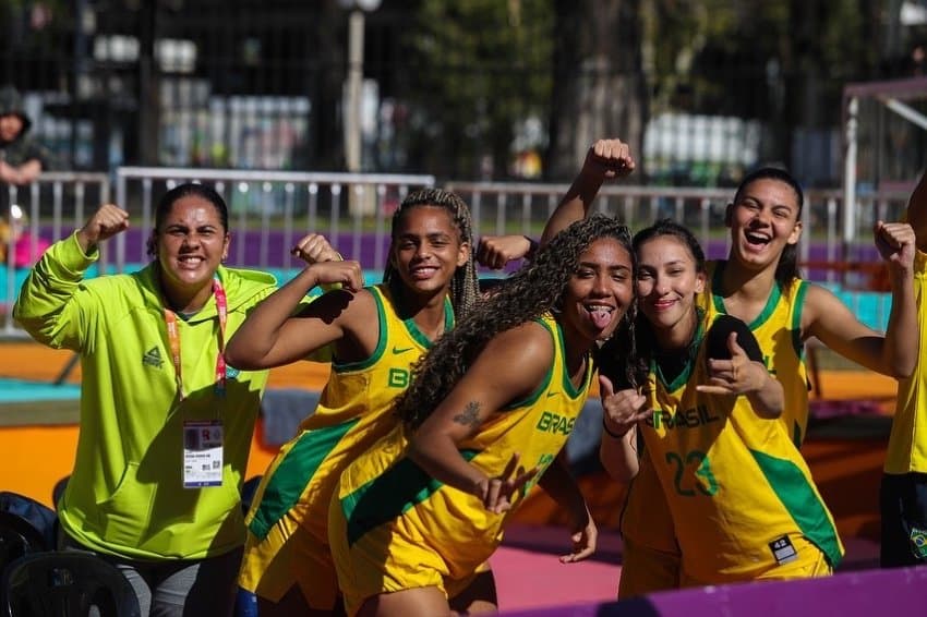 Rosário 2022: Brasil é bronze no 3x3 feminino nos Jogos Sul-Americanos da Juventude