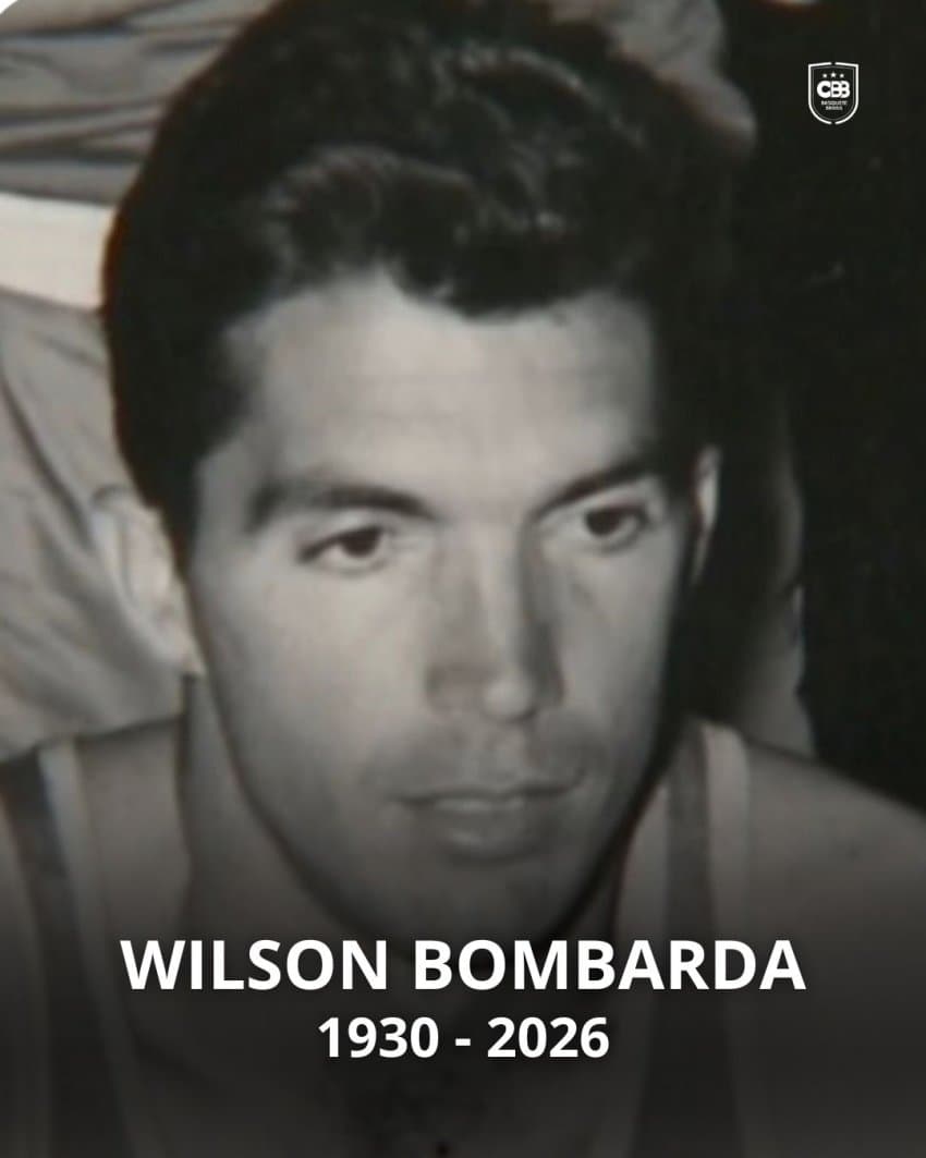 Wilson Bombarda, vice-campeão mundial e porta-bandeira do Brasil em 1956, morre aos 96 anos