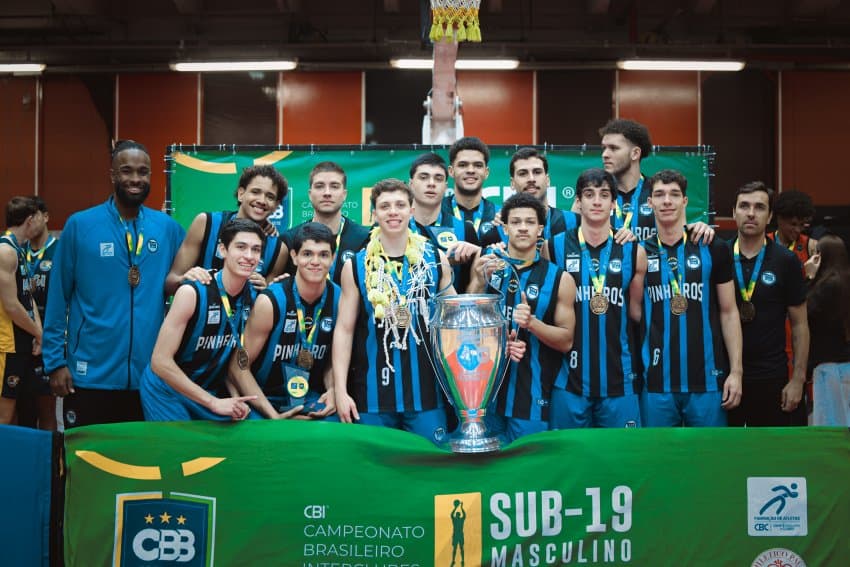 EC Pinheiros conquista tricampeonato do CBI Sub-19 Masculino em São Paulo