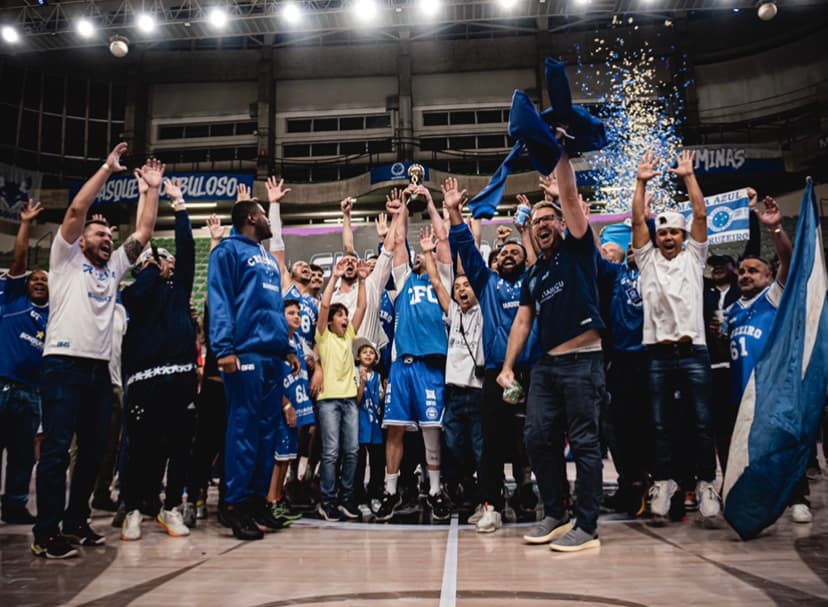 Cruzeiro conquista o Brasileirão de Basquete e vaga na Liga Sul-Americana