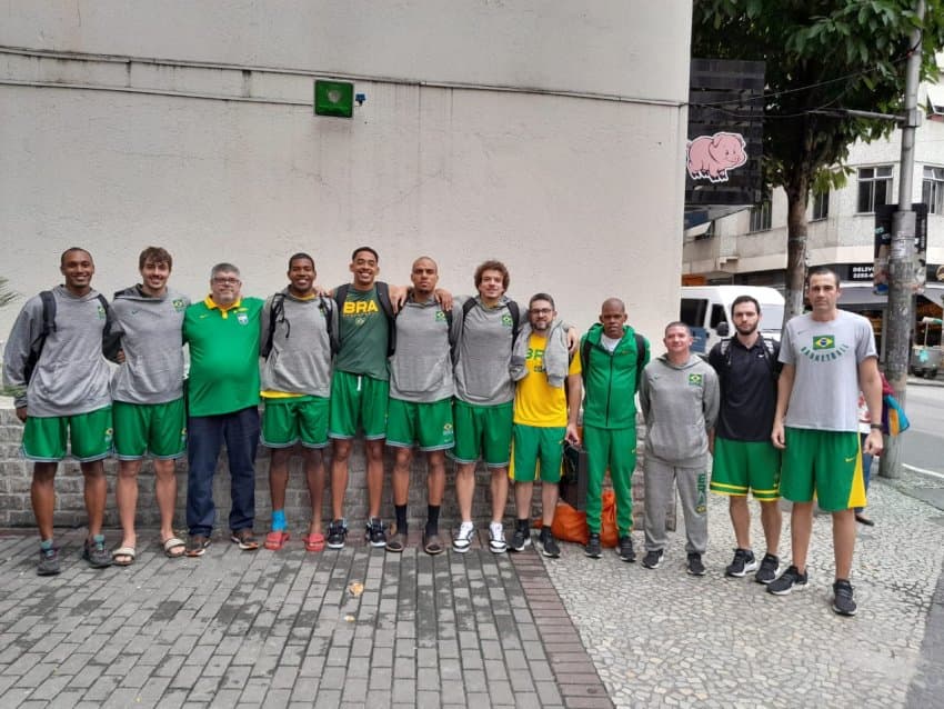 Seleção masculina 3x3 sub-23 se apresenta para o Mundial da Romênia