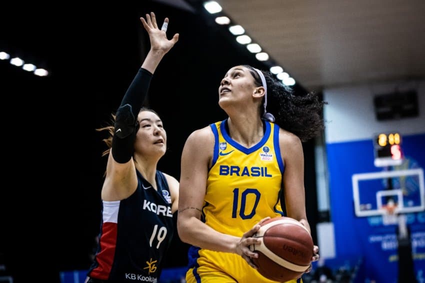 Em jogo equilibrado, Coreia do Sul supera o Brasil pelo Pré-Mundial feminino de basquete