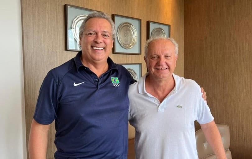 Presidente da CBB, Guy Peixoto Jr se reúne com cúpula do CBC