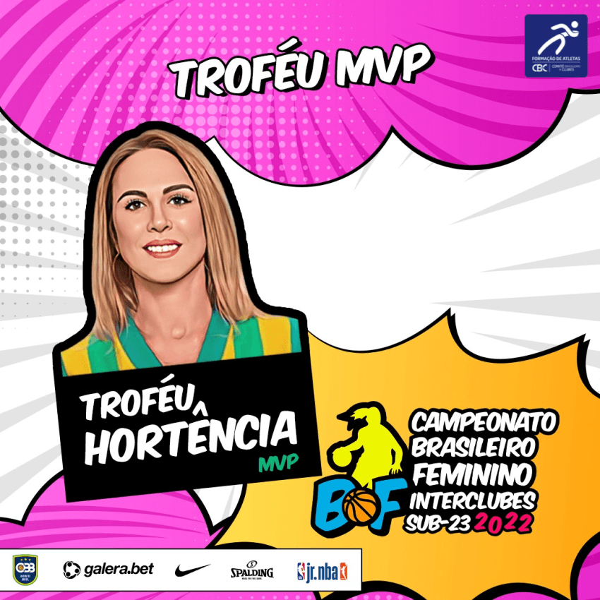 Hortência dá nome ao troféu de MVP do Brasileiro feminino de basquete em 2022