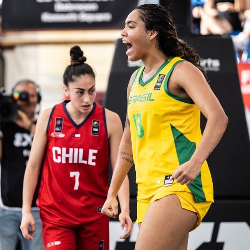 Brasil começa Mundial 3x3 sub-18 com três vitórias e uma derrota