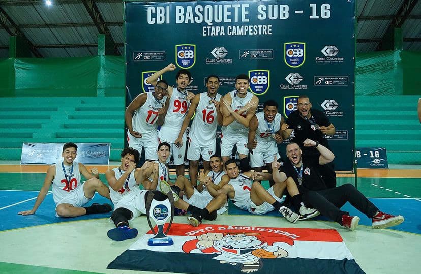 São Paulo vence o Praia Clube-MG e conquista a Classificatória A do Brasileiro sub-16 masculino