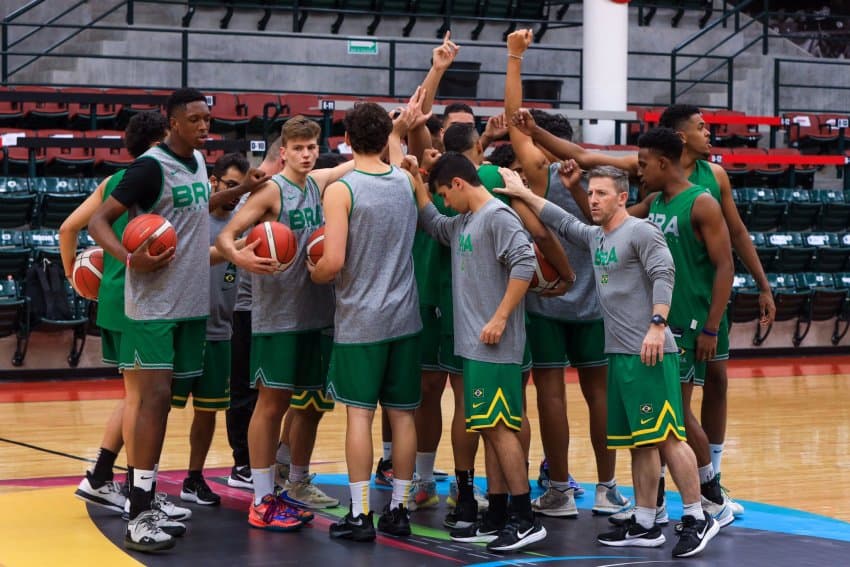 Brasil estreia nesta segunda diante da Argentina na AmeriCup sub-18 masculina