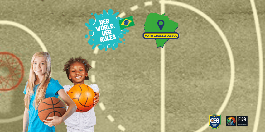 CBB lança Projeto Meu mundo, Minhas Regras, de fomento ao basquete feminino, em Mato Grosso do Sul