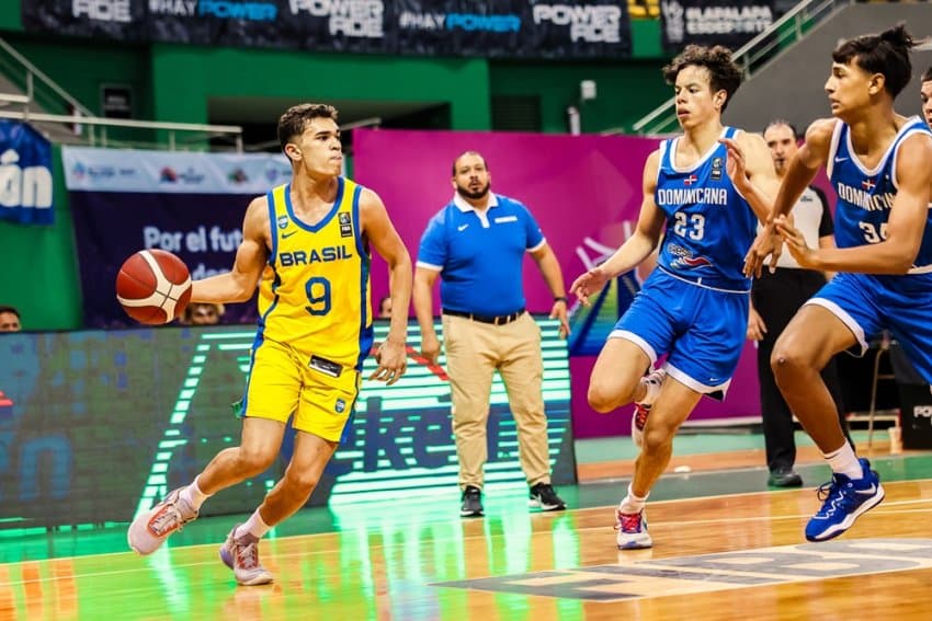 Brasil encerra a Copa América Sub-16 masculina com vitória sobre a República Dominicana