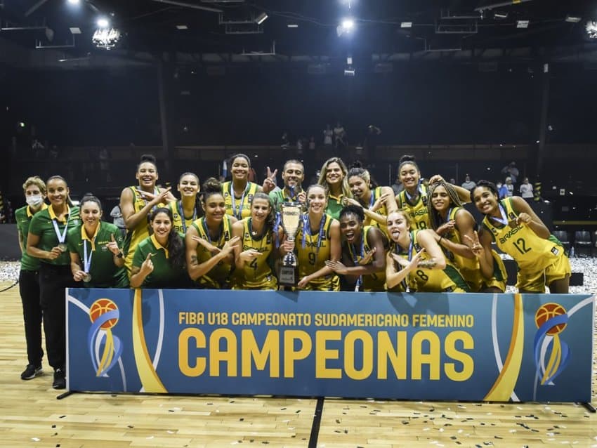 Brasil vence a Argentina e conquista de forma invicta o Sul-Americano sub-18 feminino