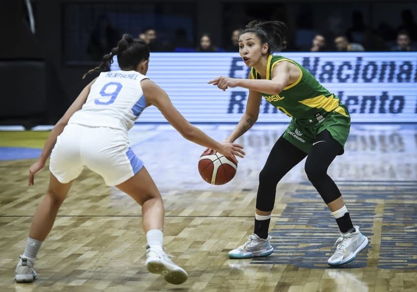 Seleção sub-18 feminina é superada pela Argentina na prorrogação e fica em 4º lugar na AmeriCup