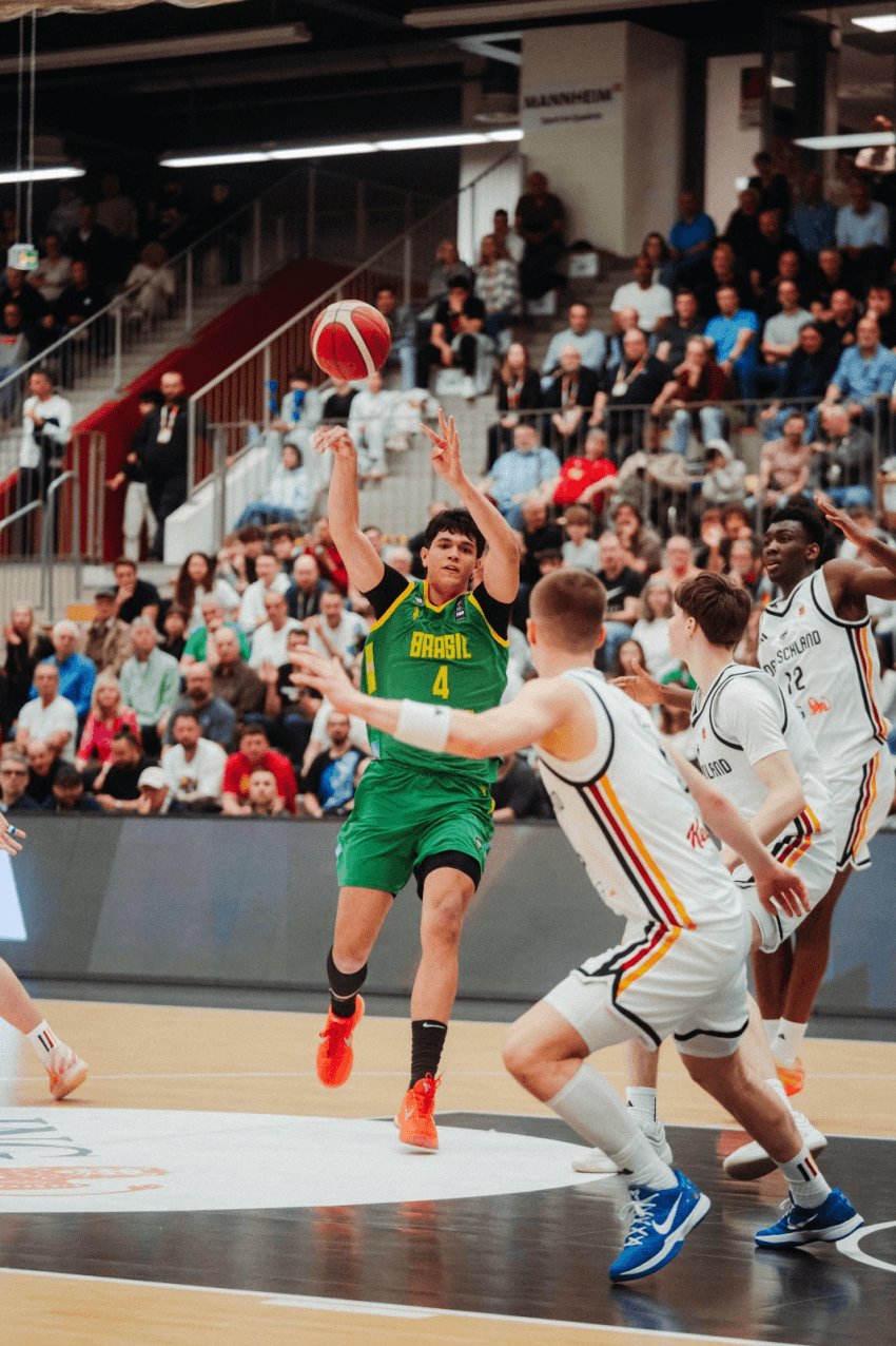 Brasil é superado pela Alemanha e disputará o bronze no Albert Schweitzer Tournament Sub-18