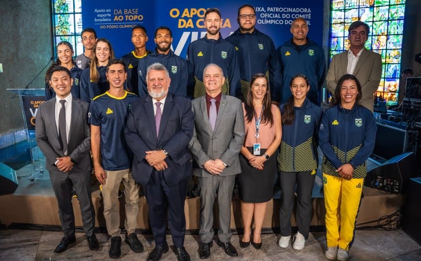 COB e CAIXA celebram maior patrocínio da história do esporte olímpico brasileiro