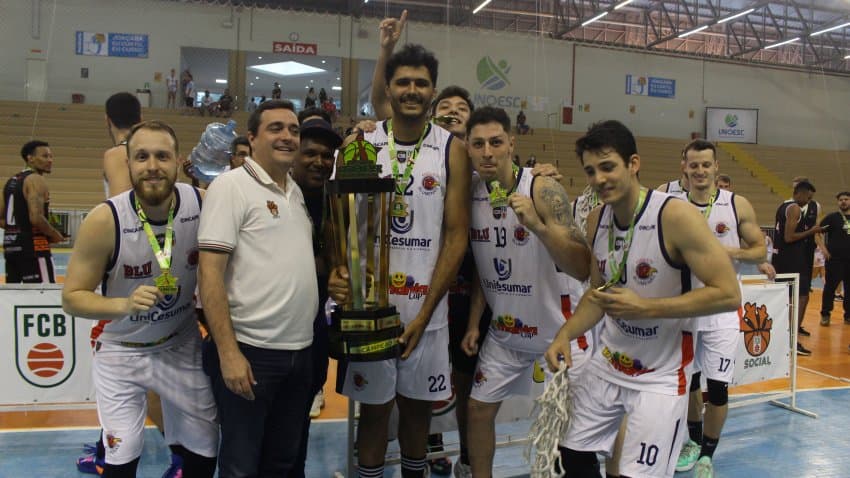 Blumenau vence a ABLUJHE e conquista o Campeonato Catarinense Masculino de Basquete 2021