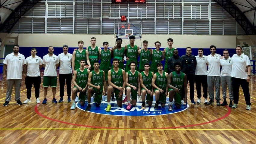 Seleção Brasileira Sub-18 masculina inicia etapa final de preparação para a AmeriCup no México