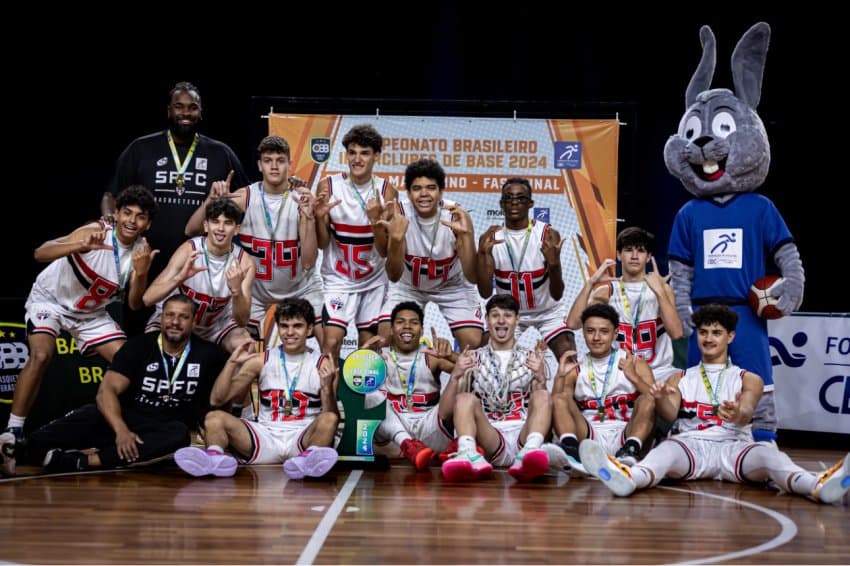 São Paulo é campeão do Super 15, o Brasileirão Sub-15 masculino