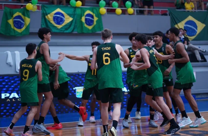 Brasil Sub-15 vence a Bolívia bem pelo Sul-Americano masculino