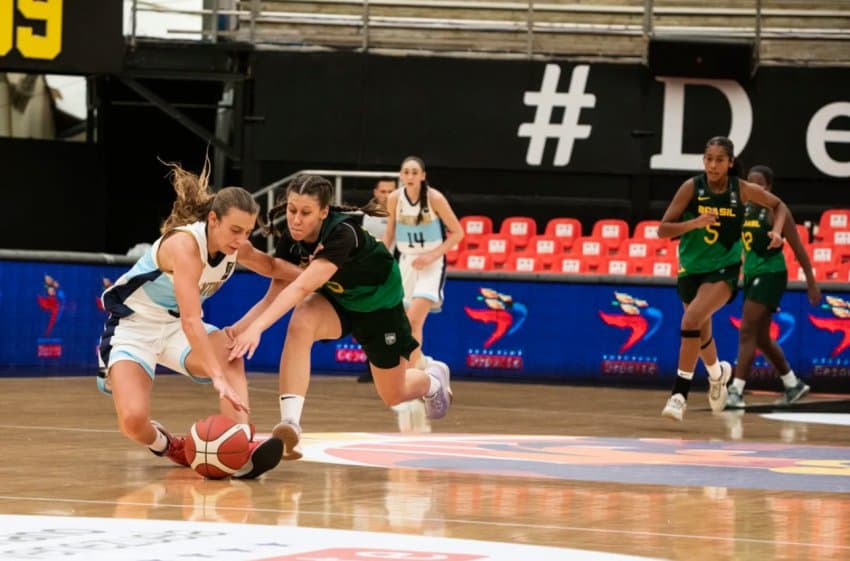 Argentina vence o Brasil pela segunda rodada do Sul-Americano feminino Sub-15