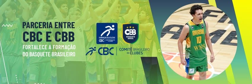 Parceria entre CBC e CBB fortalece a formação do basquete brasileiro e impulsiona nova geração rumo ao cenário mundial
