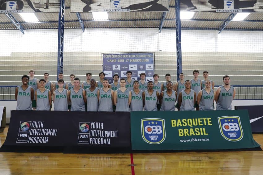 Camp sub-17 da CBB celebra parceria com a FIBA e o Comitê Olímpico do Brasil