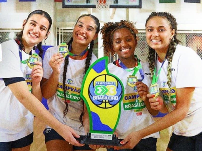 Praia Clube e Drible Certo são campeões do Brasileirão 3x3