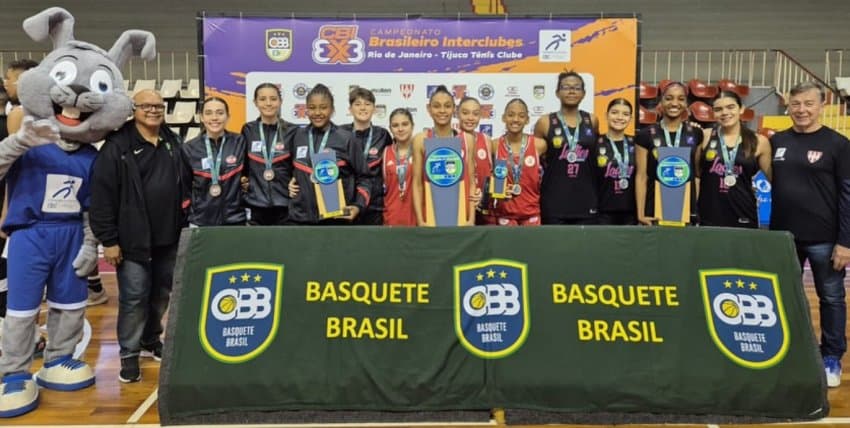 CBI 3x3 Sub-15 encerra temporada no Rio de Janeiro
