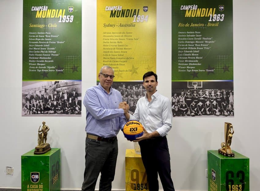 CBB recebe a visita de Ignacio Soriano, Executivo de Eventos da FIBA 3x3