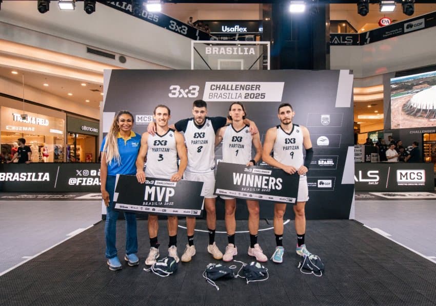 Partizan vence o Amsterdã e fica com o título do Challenger Brasília