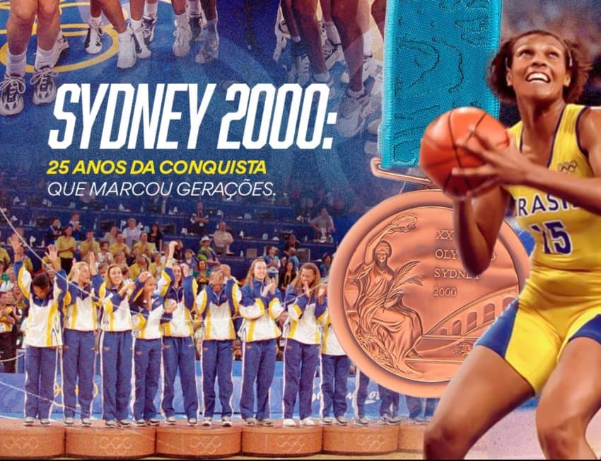 Bronze da Seleção feminina em Sydney 2000 completa 25 anos