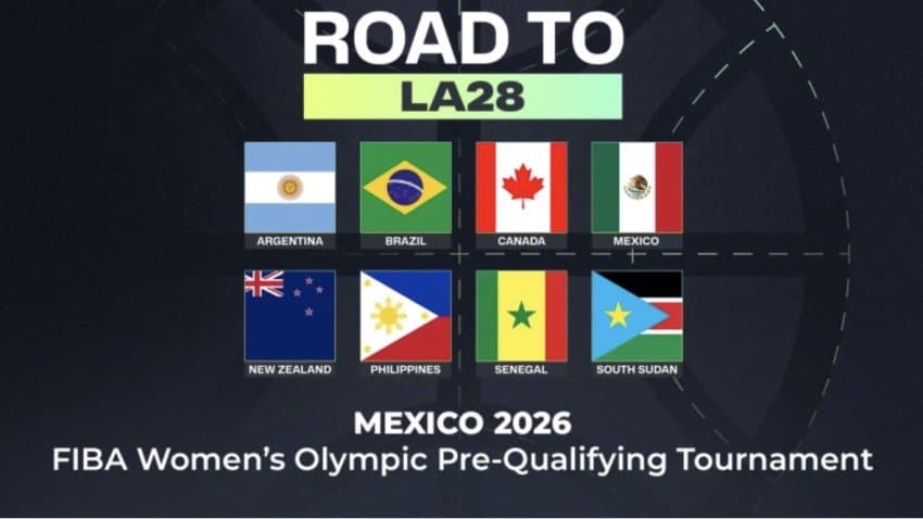 Brasil vai até o México para a disputa do Qualificatório feminino para o Pré-Olímpico 2028