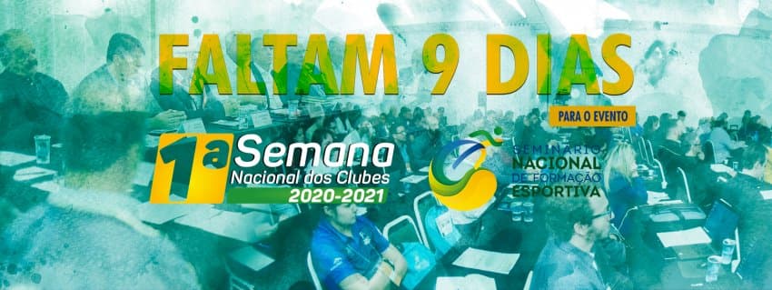 Faltam nove dias para o VII Seminário Nacional de Formação Esportiva