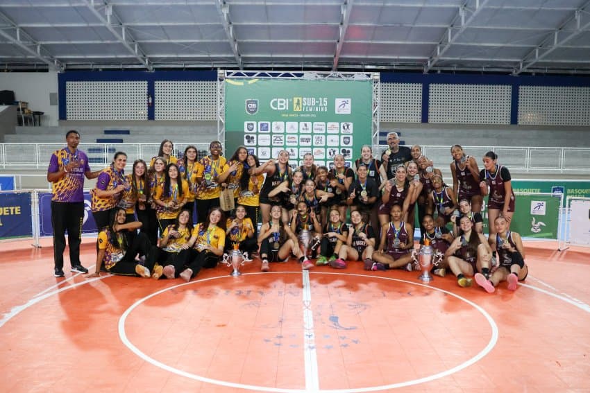 Instituto MF conquista o título da Série Ouro na maior edição da história do CBI Sub-15 Feminino