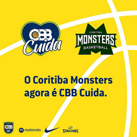 Coritiba Monsters ganha o Selo CBB Cuida: 'Centavos que realizam'