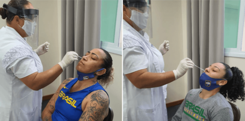Seleção Brasileira feminina passa por mais uma bateria de exames PCR