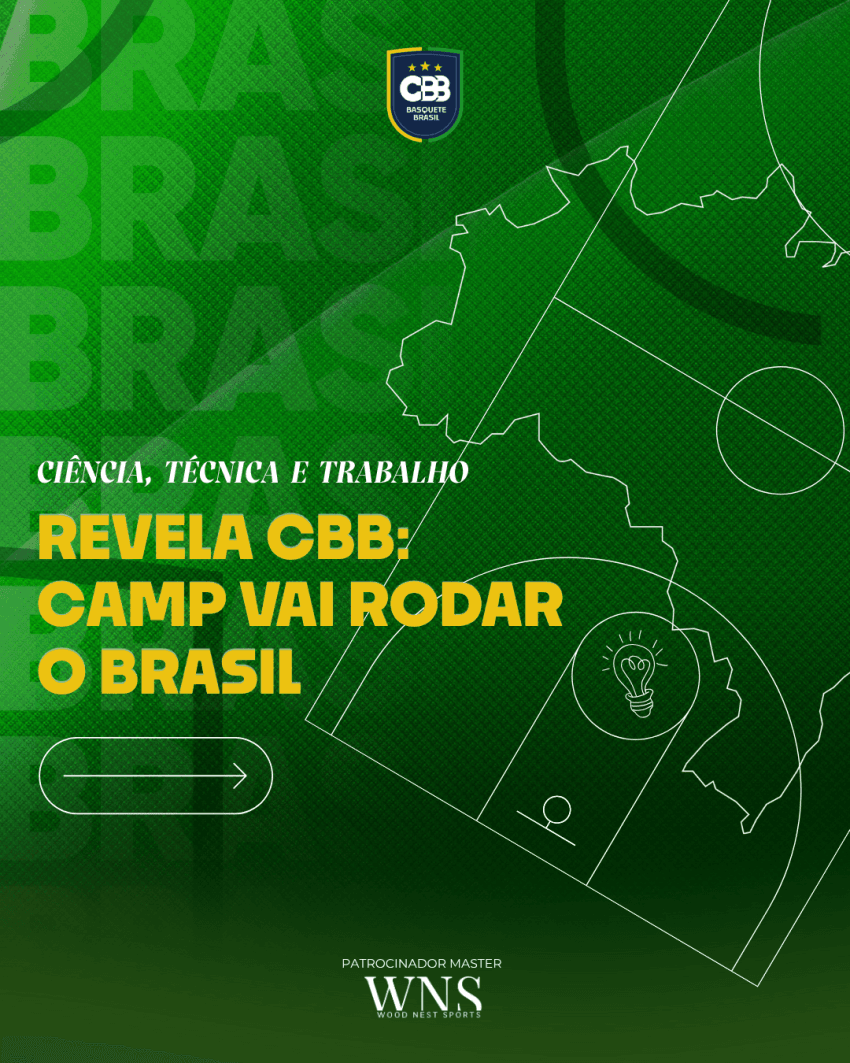 Revela CBB: Camp de Identificação de talentos vai rodar o Brasil em parceria com as Federações