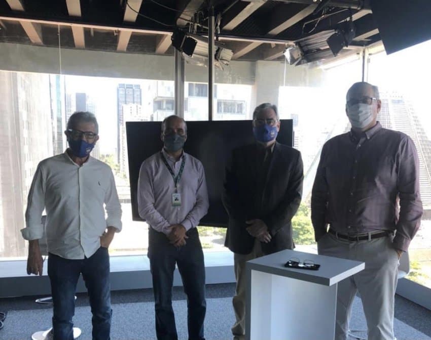 Diretoria da CBB visita a Empresa Brasileira de Comunicação