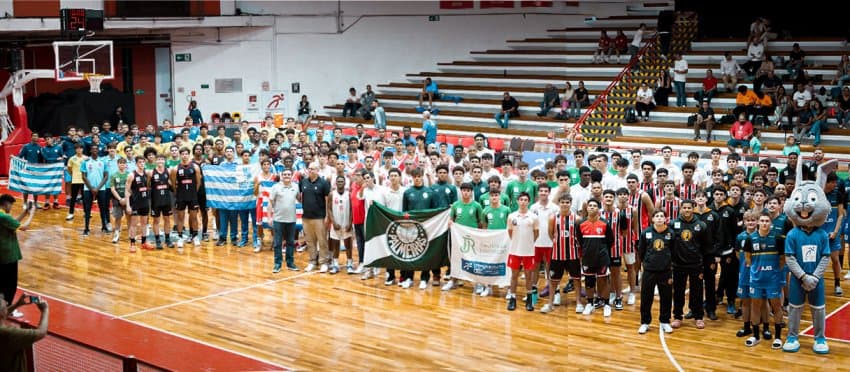 Cerimônia de abertura marca início da fase final do CBI Sub-17 Masculino em São Paulo