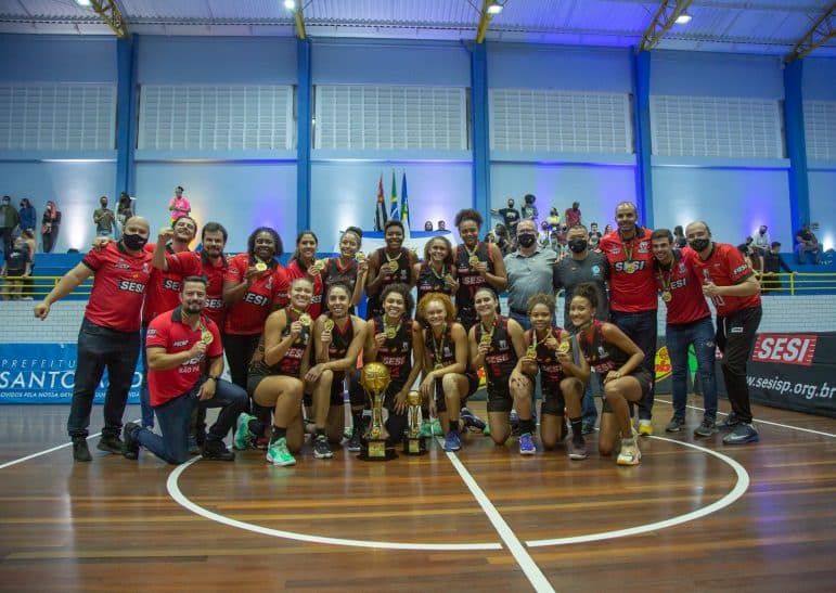 SESI Araraquara vence o Santo André e conquista o Paulista feminino 2021