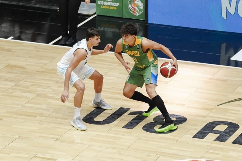 Brasil é superado pela Argentina na segunda rodada da AmeriCup Sub-18